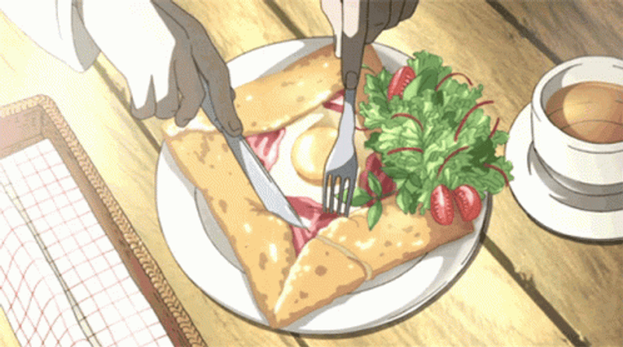 Anime Food Aesthetic GIF