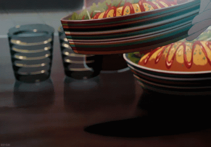 Anime Food Japanese Omurice GIF