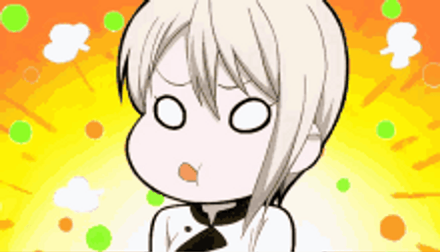 Anime Food Wars Chibi Alice Nakiri GIF