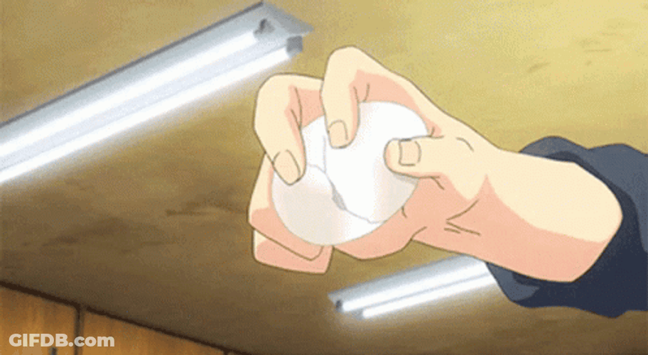 Anime Food Wars Chopping Frying Cooking Aesthetic GIF
