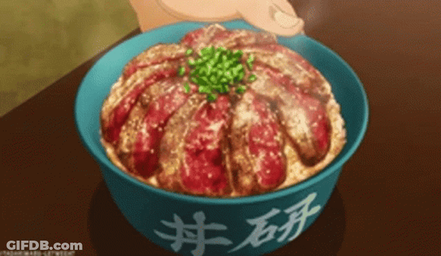 Anime Food Wars Japanese Food Recipe GIF