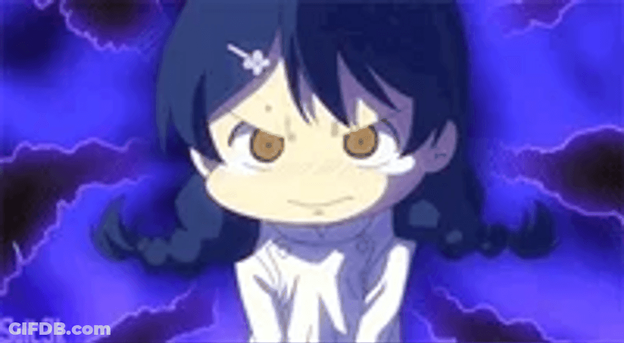 Anime Food Wars Sōma Yukihira Angry Megumi GIF