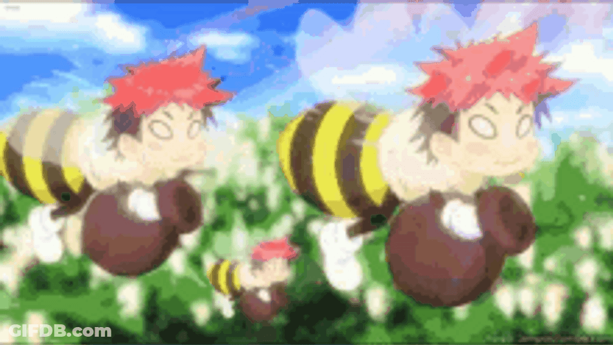 Anime Food Wars Sōma Yukihira Bumble Bee GIF