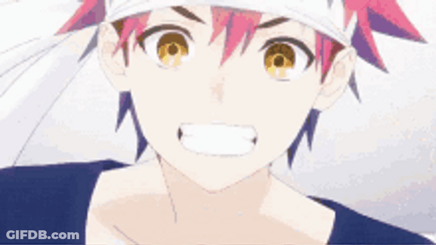Anime Food Wars Sōma Yukihira Master Chef GIF