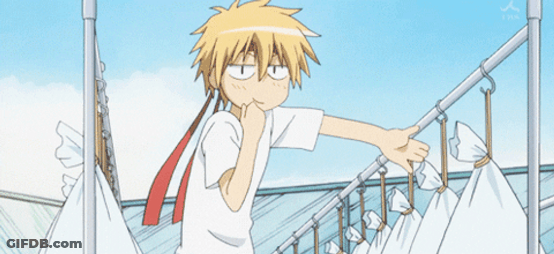 Anime Funny Takumi Usui GIF