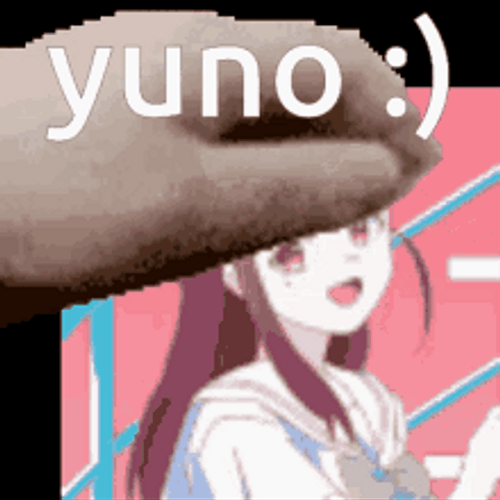 Anime Future Diary Yuno Gasai Funny Weird Meme GIF