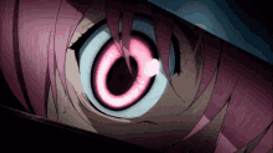 Anime Future Diary Yuno Gasai Scared Eyes GIF
