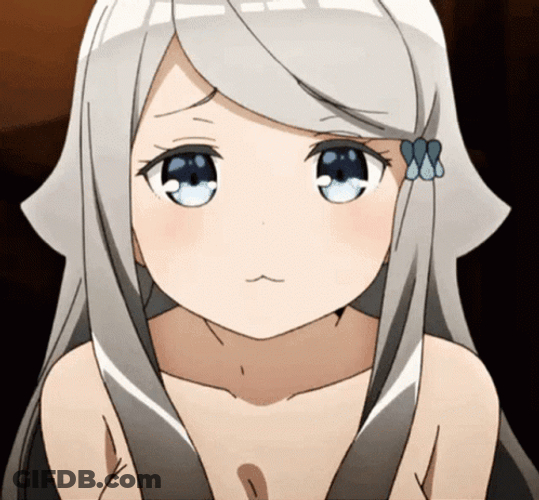 Anime Girl Begging GIF