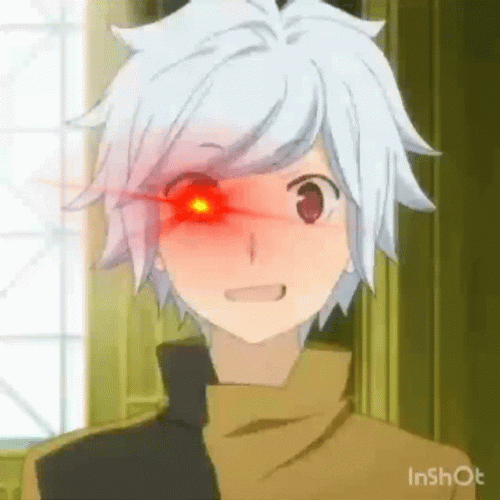 Anime Girl Bell Cranel Red Laser Eyes GIF