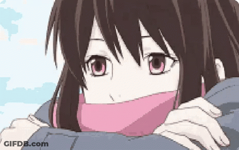 Anime Girl Blank Stare GIF