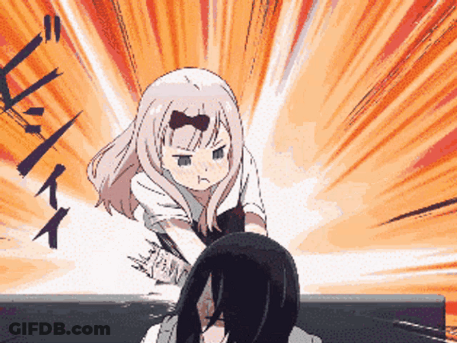 Anime Girl Chika Fujiwara GIF
