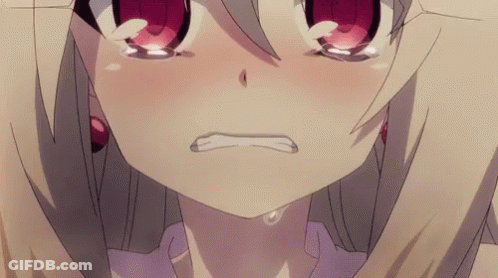 Anime Girl Crying With Tears GIF