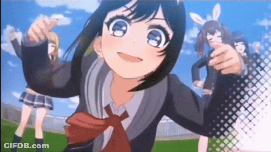 Anime Girl Dancing D4dj Magnolia GIF