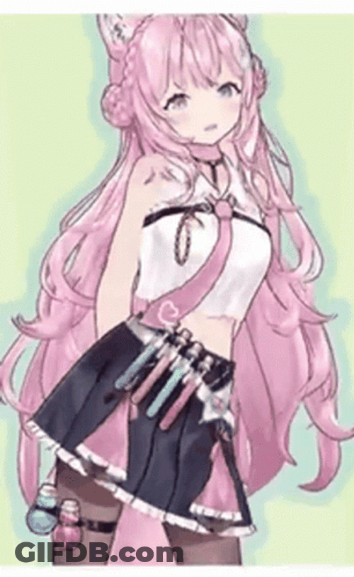 Anime Girl Dancing Hakui Koyori GIF