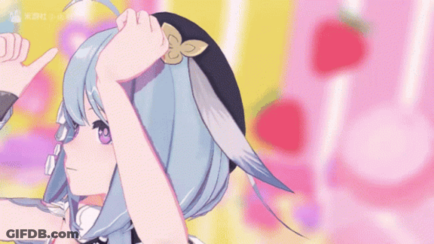 Anime Girl Dancing Honkai GIF