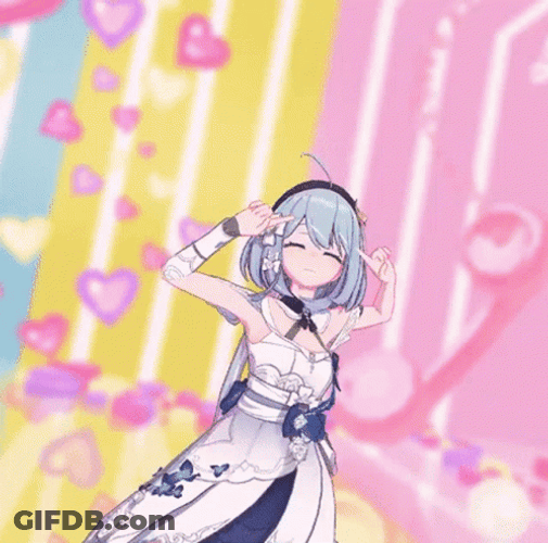 Anime Girl Dancing Honkai Impact 3Rd GIF