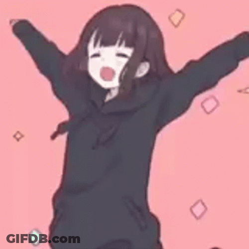 Anime Girl Dancing Kurumi GIF
