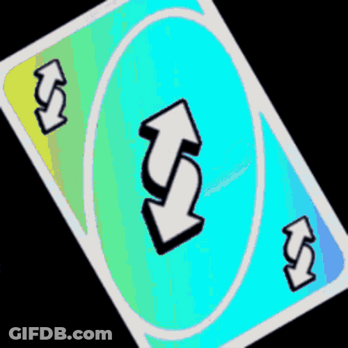 Anime Girl Destroy Reverse Card GIF