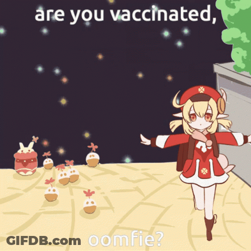 Anime Girl Get Vaccinated GIF