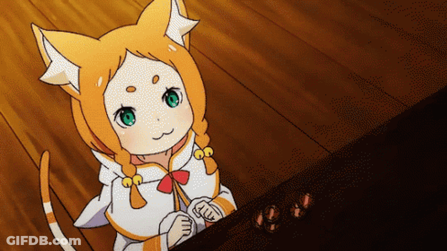 Anime Girl Gets Whataburger GIF