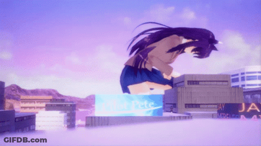 Anime Girl Growth GIF