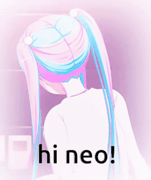 Anime Girl Hi Neo GIF