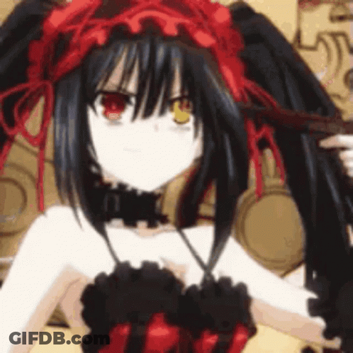 Anime Girl Holding Sword GIF