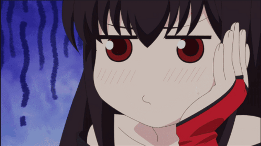 Anime Girl Irritated GIF