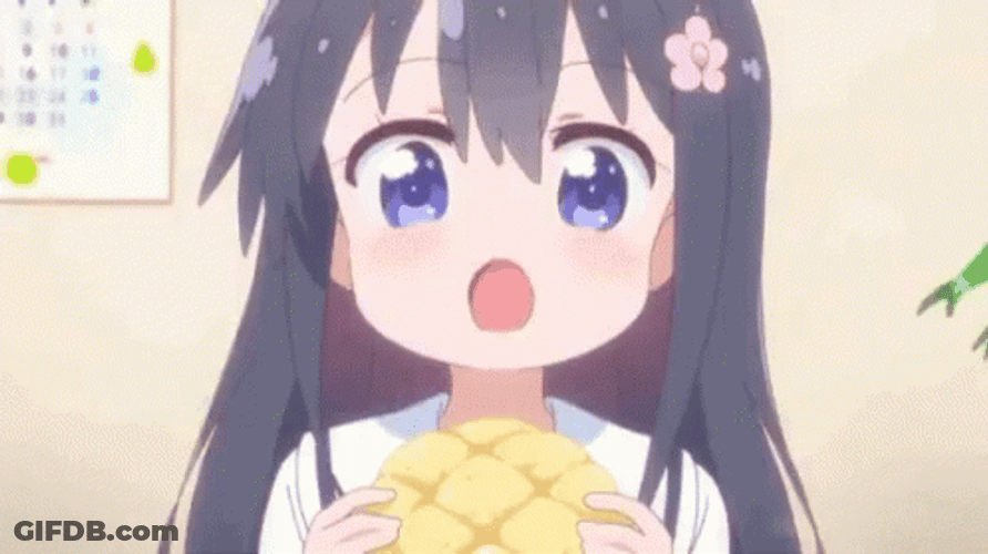 Anime Girl Mama May I Have Cookie GIF