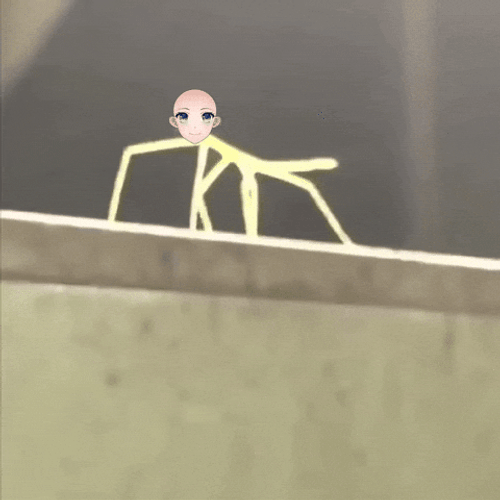 Anime Girl Stick Bug GIF