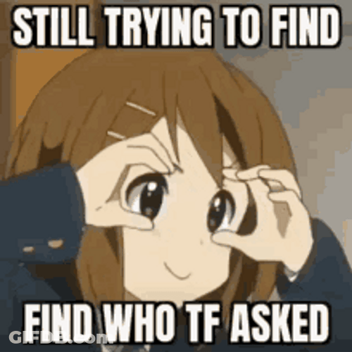 Anime Girl Still Searching For Something GIF