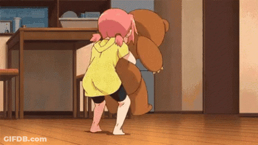Anime Girl Suplex GIF