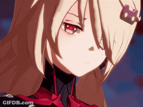 Anime Girl With Cat Hair Clip GIF