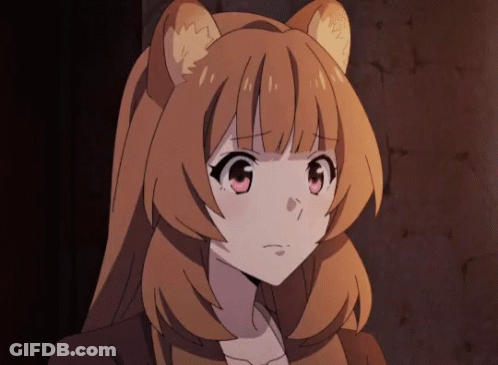 Anime Girl With Fox Ear GIF