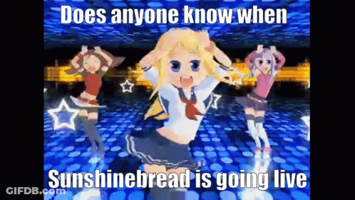 Anime Girls Dancing Sunshinebread Live GIF