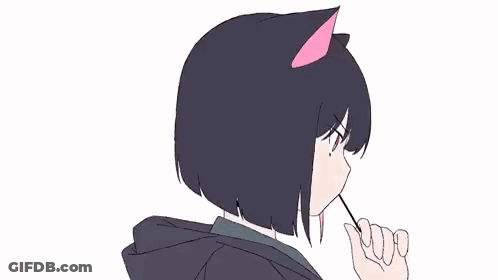 Anime Girls Holding Hands GIF