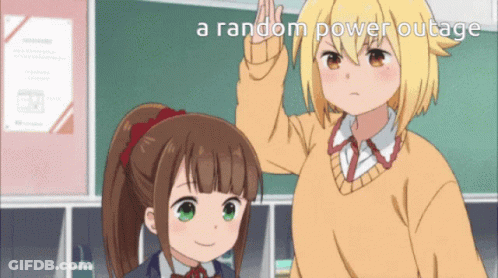 Anime Girls Next To Each Other GIF