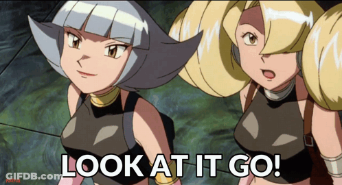 Anime Girls Saying Look At It Go GIF