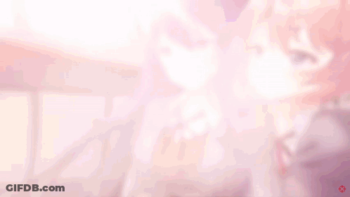 Anime Girls Standing In Room GIF