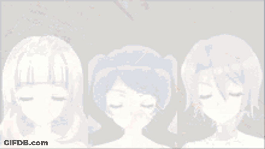 Anime Girls Unlimited Power Combined GIF