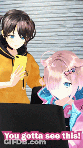 Anime Girls You Gotta See This GIF