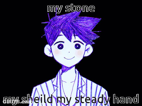 Anime Group My Stone My Shield My Steady Hand GIF