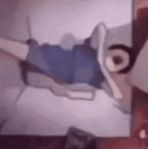 Anime Guy Chokes Choking GIF
