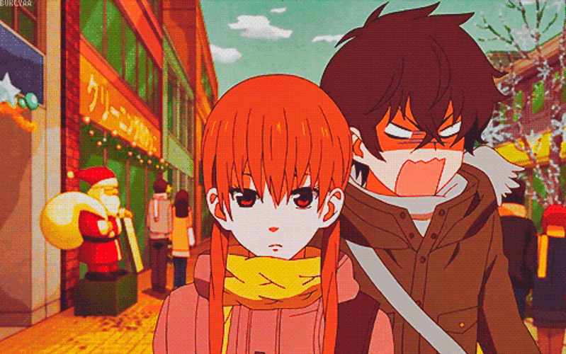 Anime Guy Is Jealous GIF