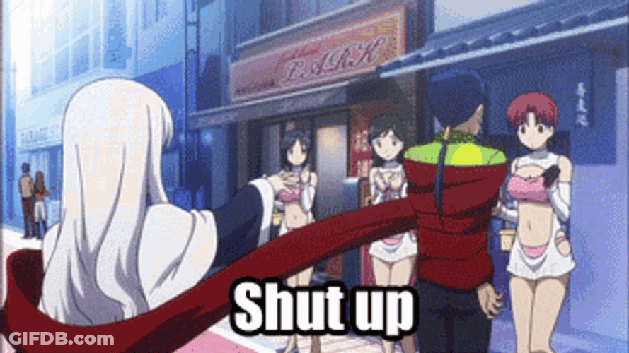 Anime Guy Pulled In Shut Up And Take My Money GIF