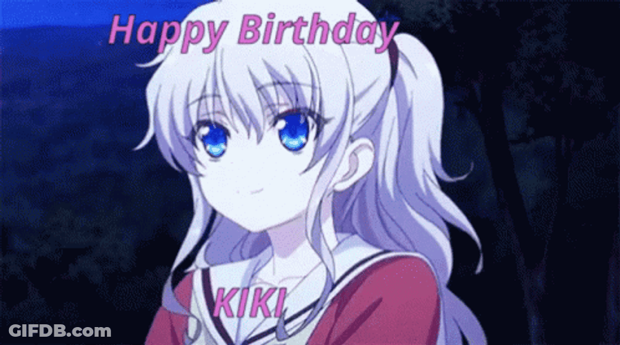 Anime Happy Birthday Kiki GIF