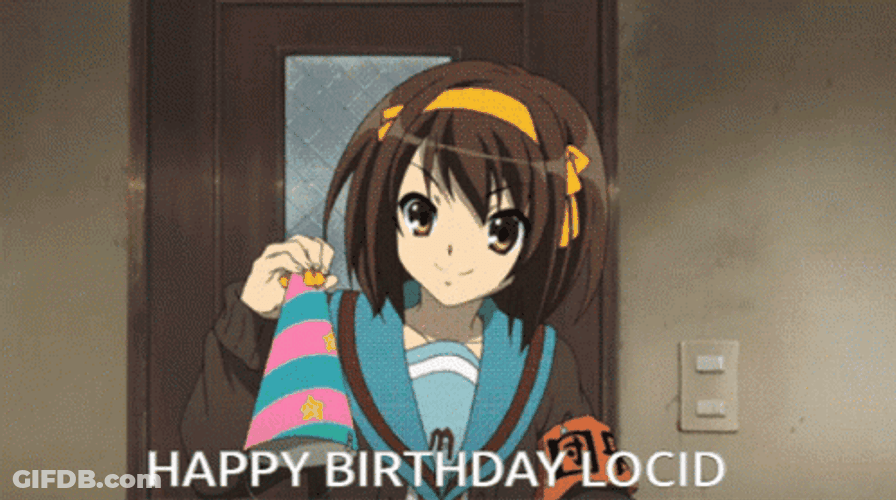 Anime Happy Birthday Locid GIF