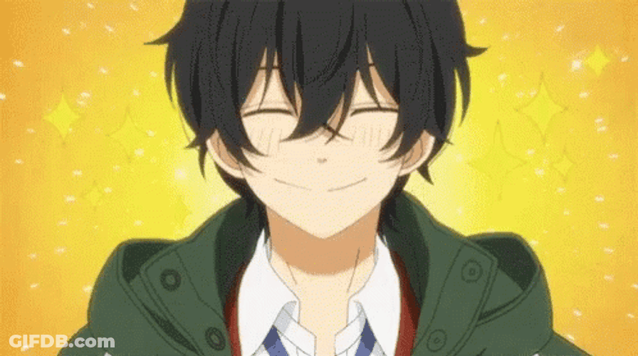 Anime Haru Yoshida Thank You GIF