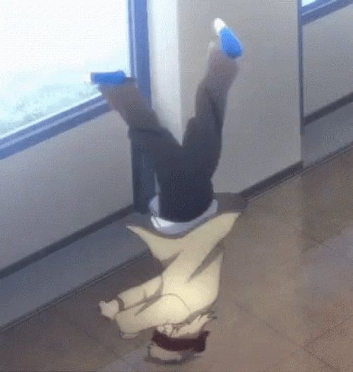 Anime Head Spinning GIF