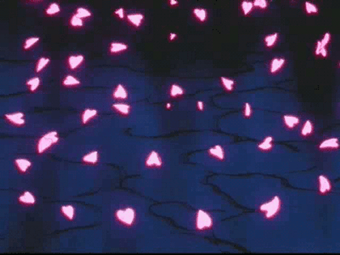 Anime Heart Moving In Circles GIF